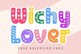 Design with Wichy Lover Font: a Guide for Creatives
