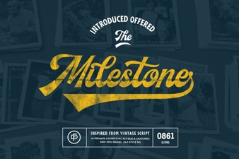 Discovering the Milestone Font's Unique Character